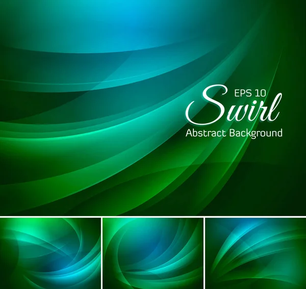 Swirl abstract background — Stock Vector