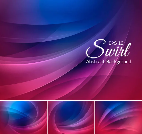 Swirl abstracte achtergrond — Stockvector