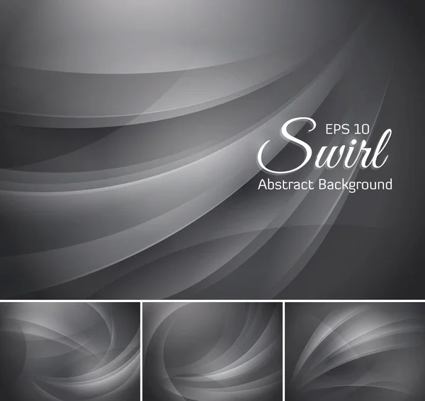 Swirl abstracte achtergrond — Stockvector