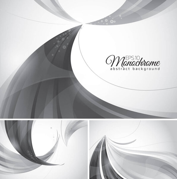 Monochrome abstract background