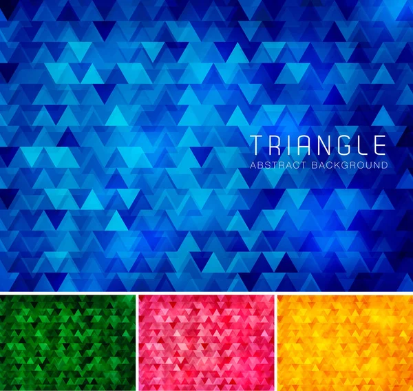 Fondo abstracto del triángulo — Archivo Imágenes Vectoriales