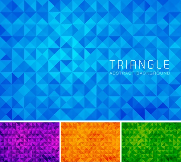 Triangolo sfondo astratto — Vettoriale Stock