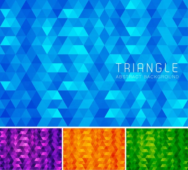 Triangle fond abstrait — Image vectorielle