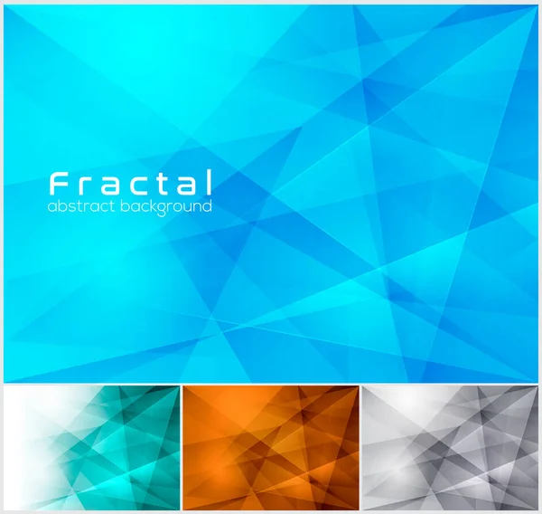 Fondo abstracto fractal — Archivo Imágenes Vectoriales