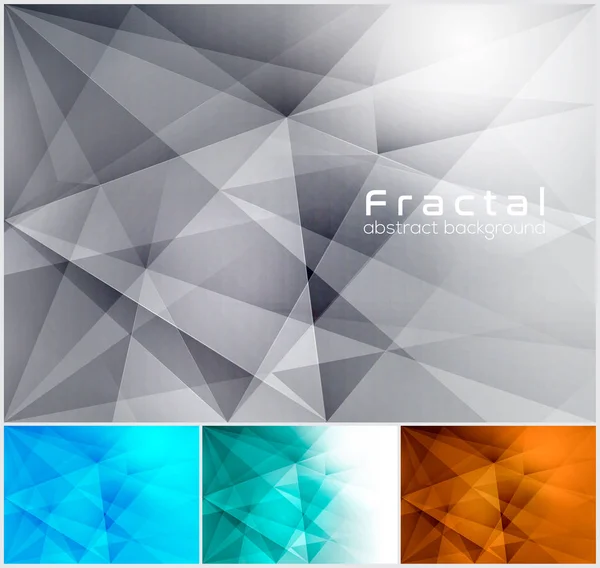 Fondo abstracto fractal — Archivo Imágenes Vectoriales
