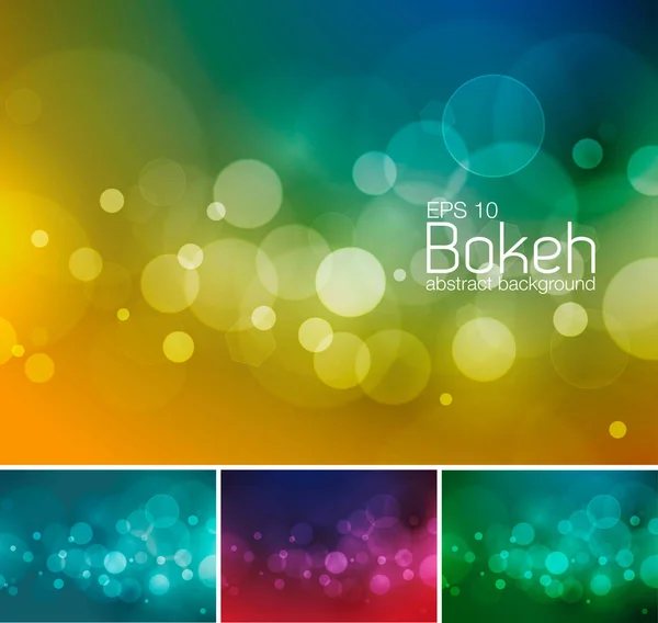 Bulanıklık ve bokeh çift ton 1 — Stok Vektör