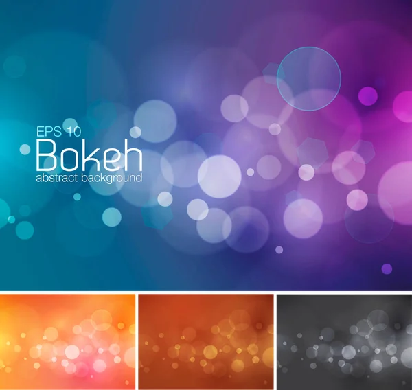 Blur și bokeh 1 — Vector de stoc