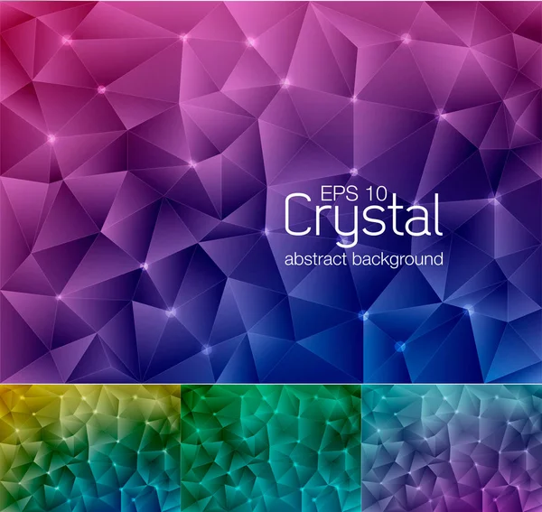 Fundo abstrato cristal 6 — Vetor de Stock