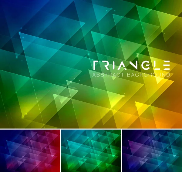 Triangle fond abstrait 5 — Image vectorielle