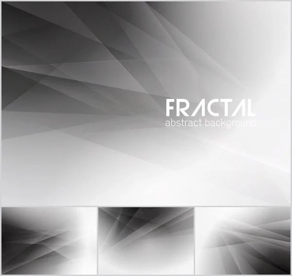 Fondo abstracto fractal — Vector de stock