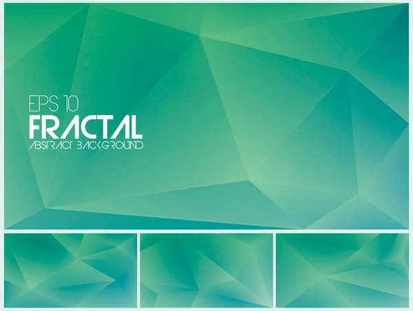 Fraktal abstrakt bakgrund — Stock vektor
