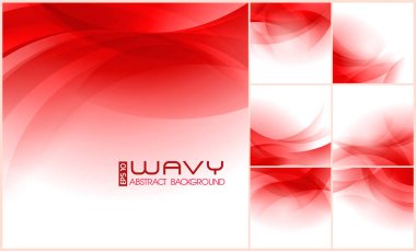 Wavy Abstract Background clipart
