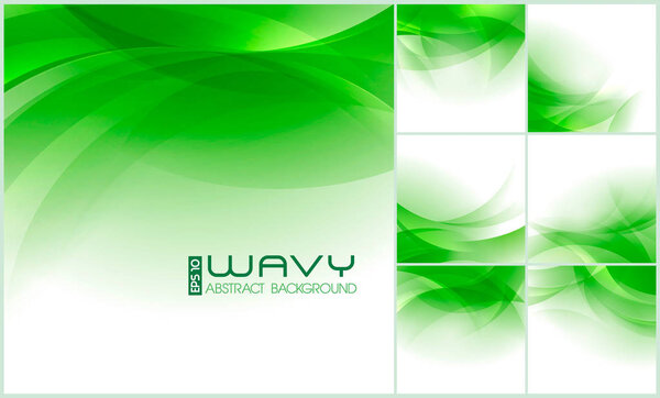 Wavy Abstract Background