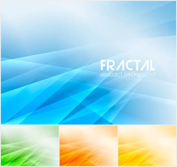 Fractal abstract background — Stock Vector