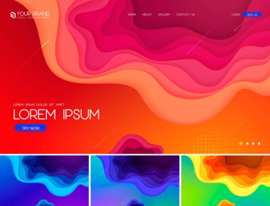 Sıvı ve sıvı soyut arkaplan serisi. Web arkaplanı, tasarım ögesi, duvar posteri, iniş sayfası, duvar kağıdı, sosyal medya ögesi ve diğerleri için uygulanabilir.