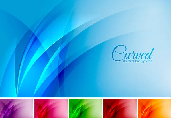 Curve Vector Abstracte Achtergrond Serie Toepasbaar Web Achtergrond Design Element — Stockvector