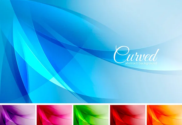 Curve Vector Abstract Background Series Applicable Web Background Design Element Royalty Free Stock Illustrations