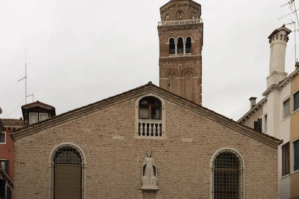 Igreja San Tommaso Apostolo 1742 Veneza Itália Fachada Igreja Campo — Fotografia de Stock