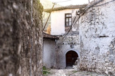 eski şehir sokakları parke taşı berat Arnavutluk, UNESCO Dünya Miras Listesi