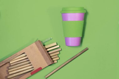 İçme suyu için ekolojik bambu kamışı plastik sıfır atık kavramına hayır diyor