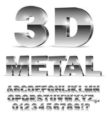 alfabe vektör yazı tipi