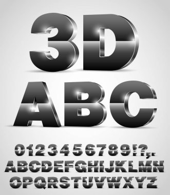 alphabet vector font