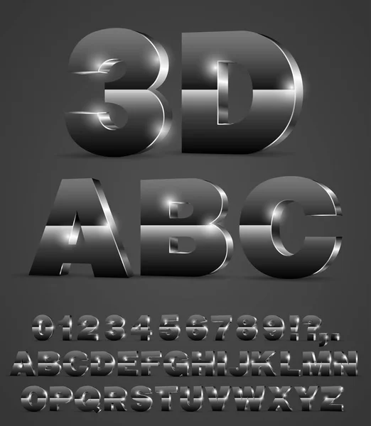 Alfabet vector lettertype — Stockvector