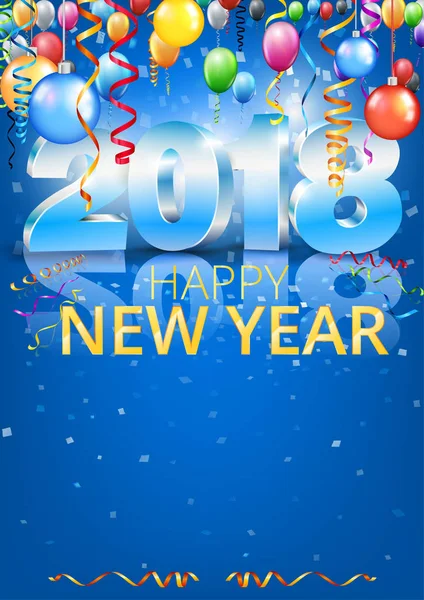 Новий рік-2018 — стоковий вектор