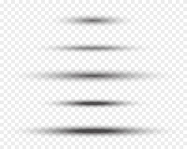 Oval vektör gölgeler