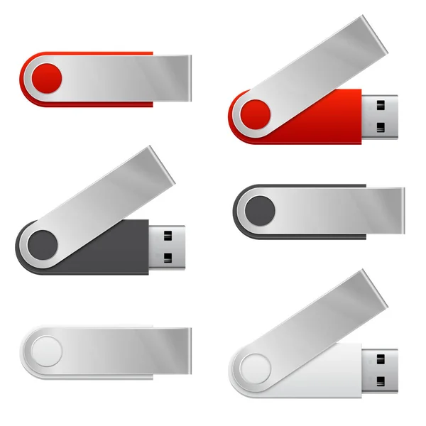 USB flash drive — Stock Vector