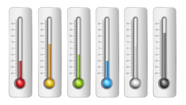 Termometreler vektör