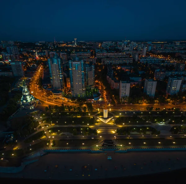 Ciudad de Samara aérea — Foto de Stock