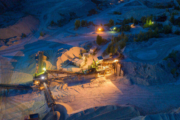 Шахта открытого типа