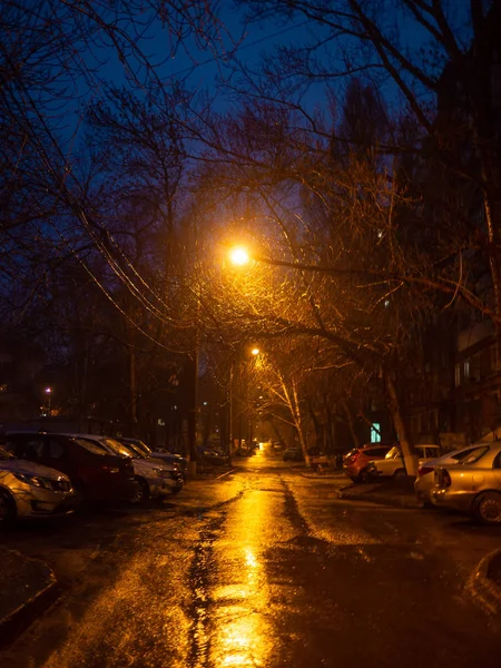 冬の街 — ストック写真