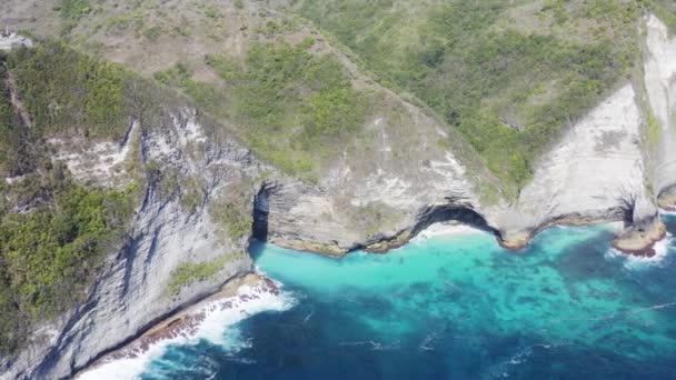 Wybrzeże Nusa Penida — Wideo stockowe