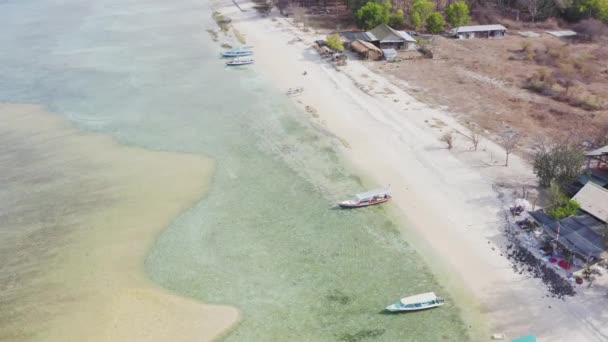 Gili Aérea aérea — Vídeo de stock