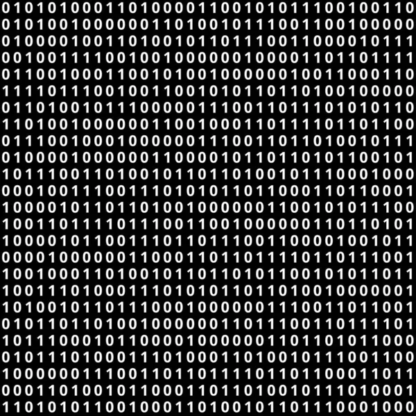 Fondo de código binario — Archivo Imágenes Vectoriales