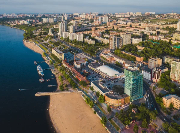 Vue aérienne de la ville — Photo