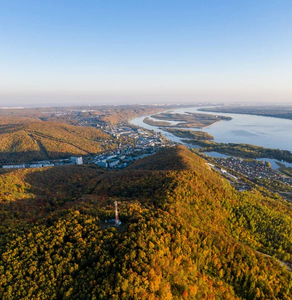 Telecom mountain tower — 스톡 사진