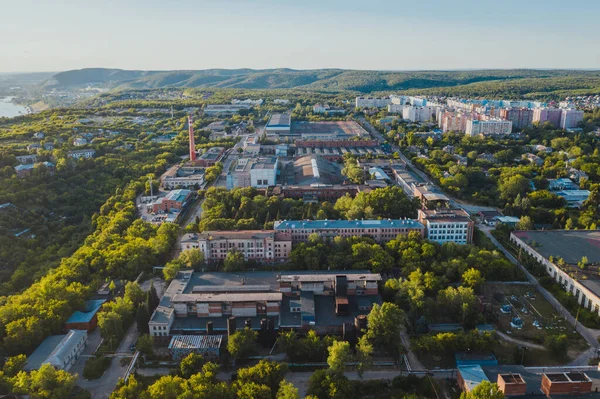 Gamla fabriksruiner — Stockfoto