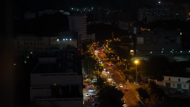 Tráfico urbano por carretera — Vídeo de stock