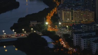 Gece şehir havası