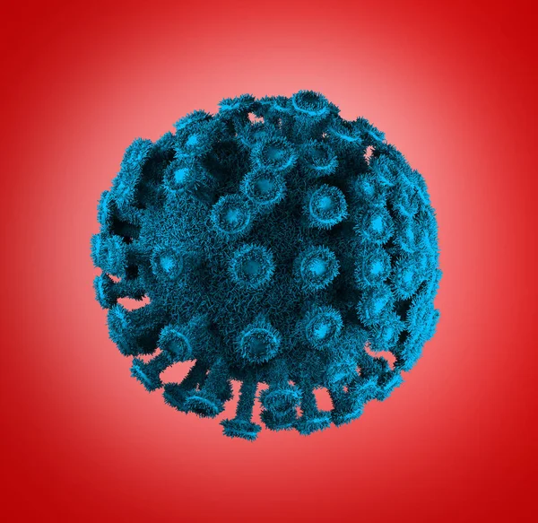 COVID-19｜ウイルスマイクロワールド — ストック写真