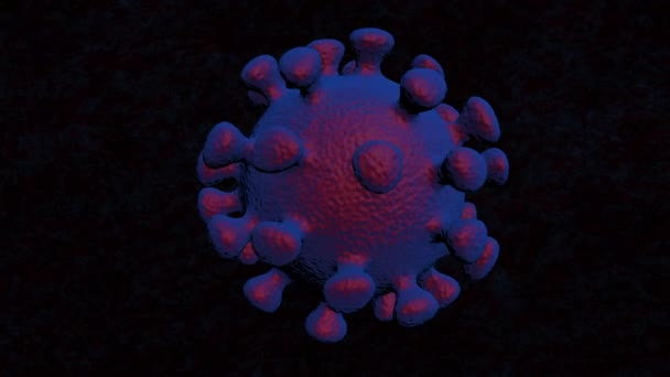 Вирус COVID-19 — стоковое видео