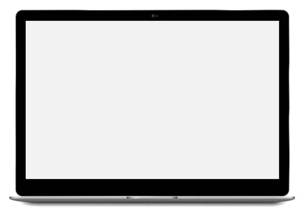 Mall för bärbar dator — Stock vektor