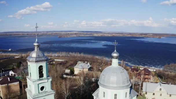 Orthodoxe Kirche — Stockvideo