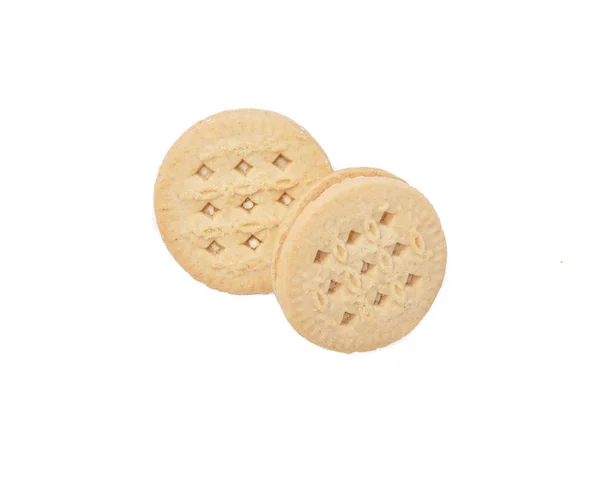 Vanilla sandwich cookies — Stock Photo, Image