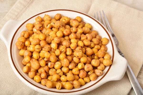 Baked garbanzo beans — Stock Photo, Image