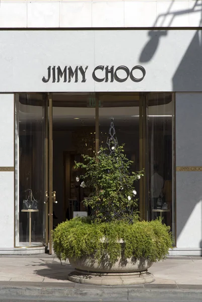 Jimmy Choo winkel in Beverly Hills — Stockfoto