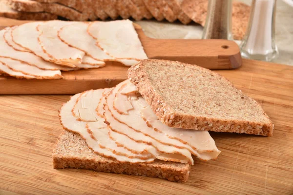 Ingredientes sándwich Turquía —  Fotos de Stock